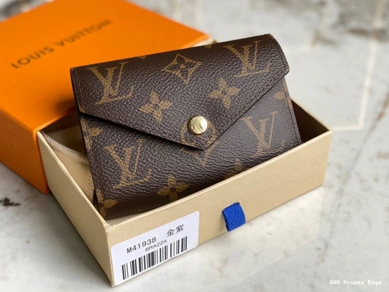 AAA Pruses Bags Vuitton Wallet Louis VICTORINE 0803